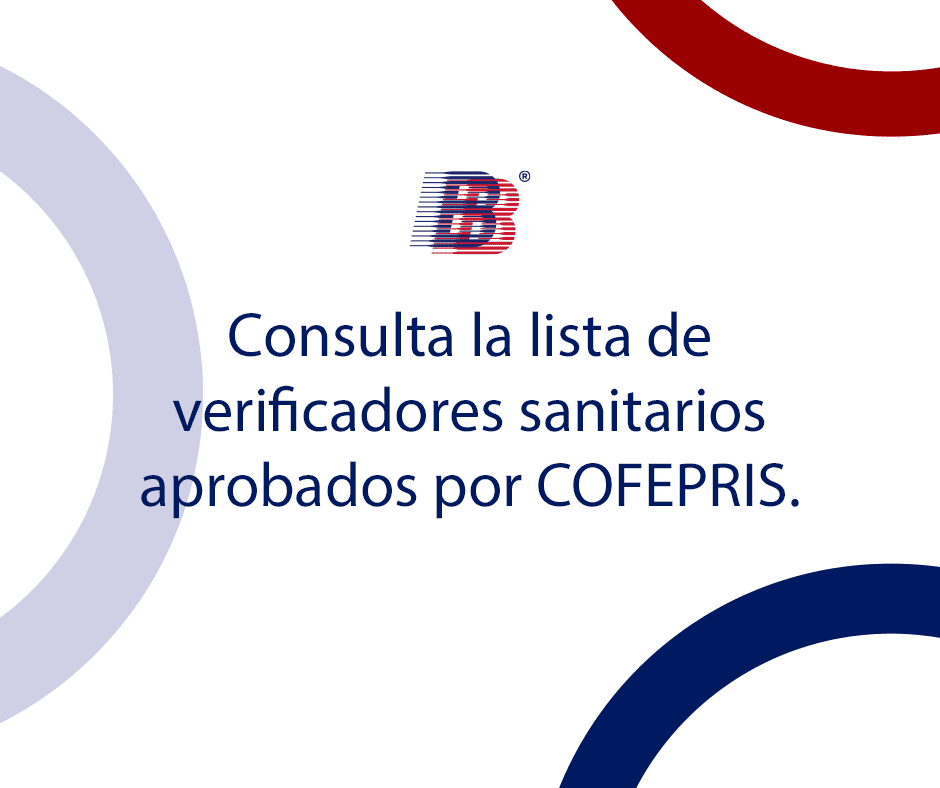 Verificadores sanitarios aprobados por Cofepris